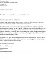 Bezwaar i.v.m. groot gezin